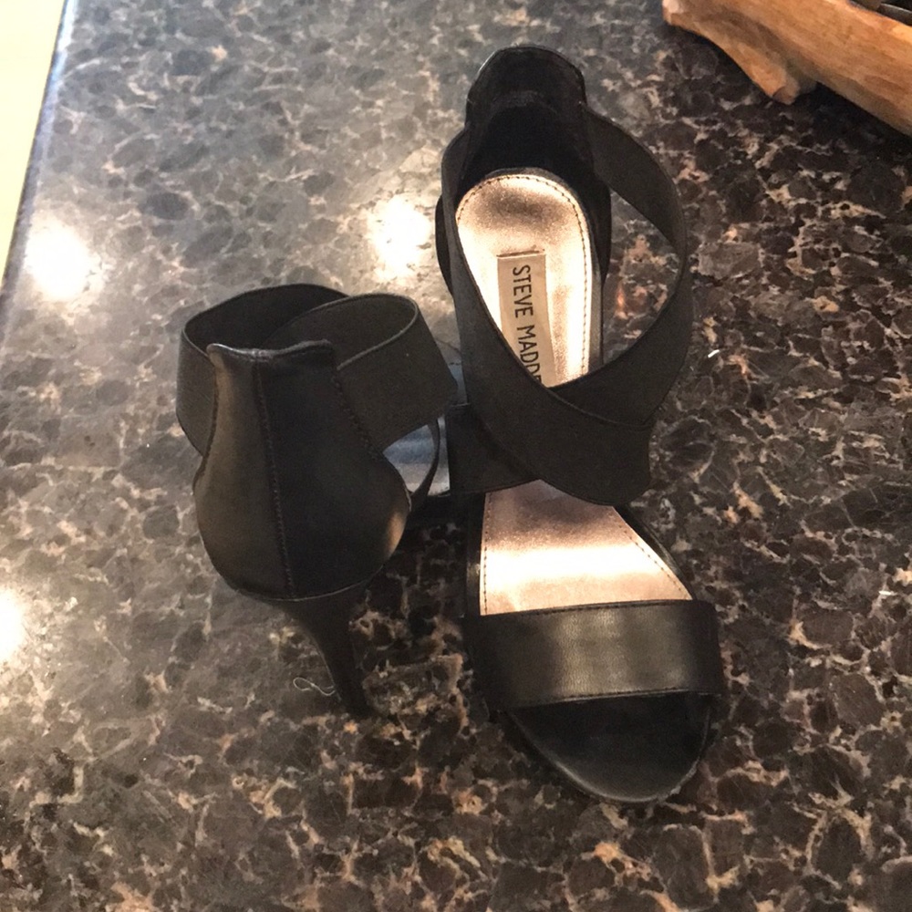 Black Steve Madden heels